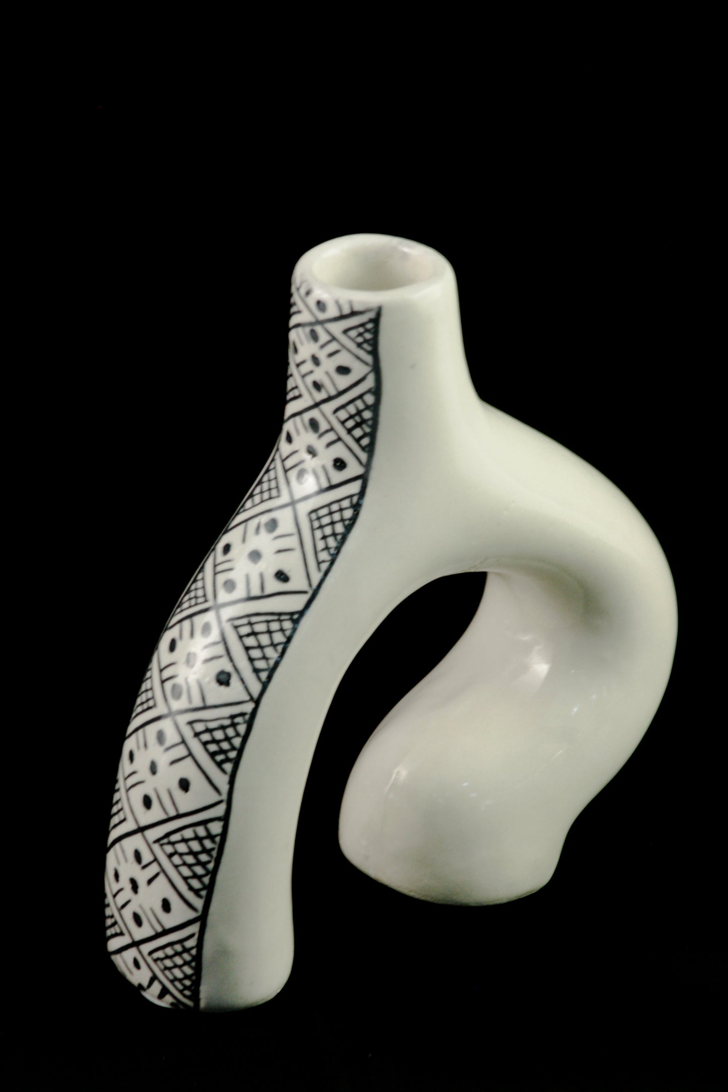 Vase à pied