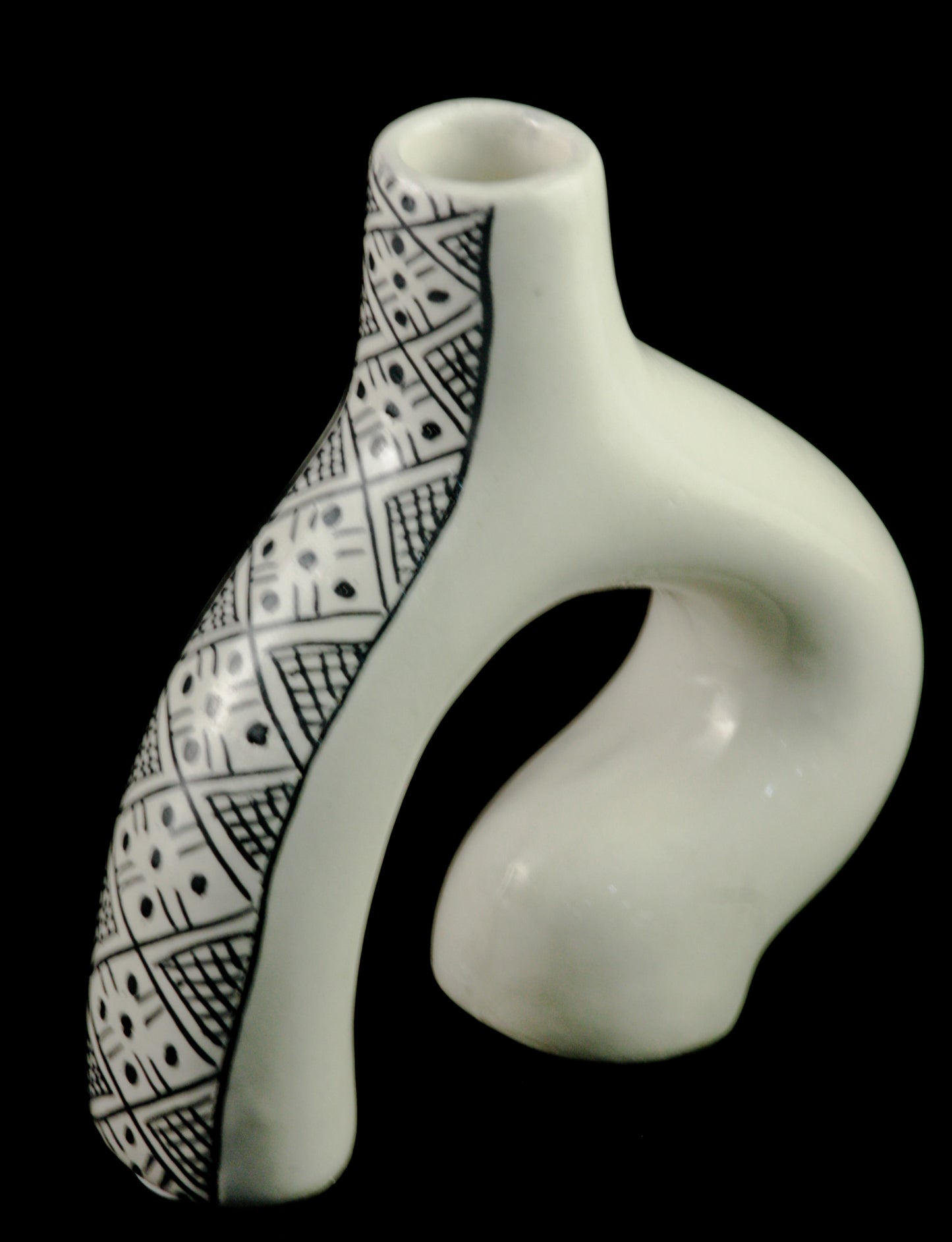 Vase à pied