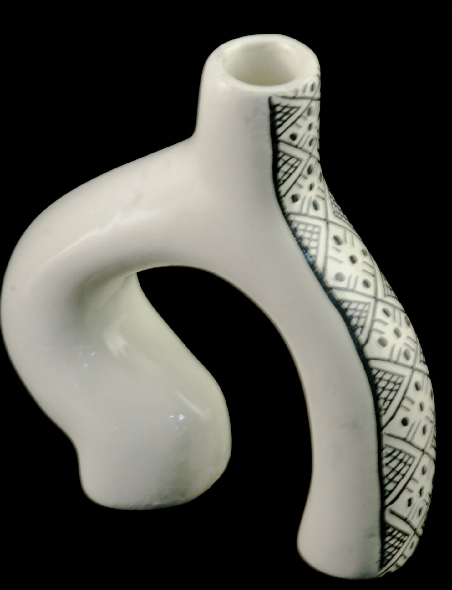 Vase à pied