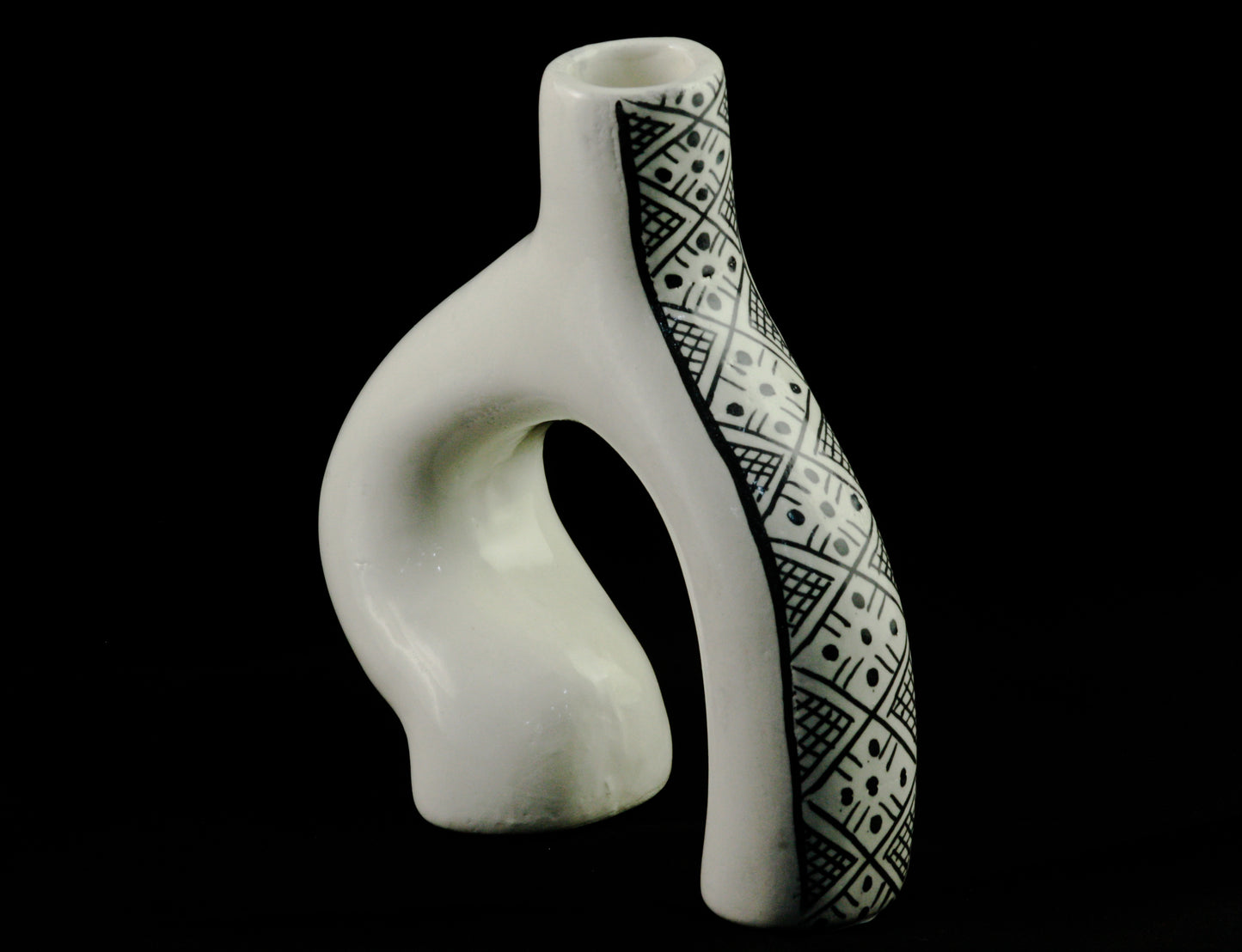 Vase à pied